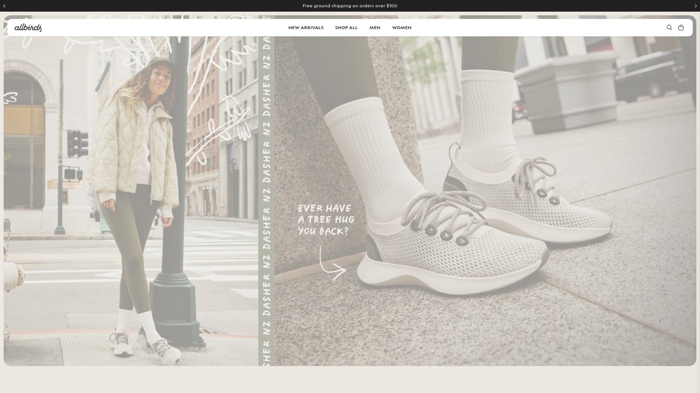 Allbirds — Referência externa