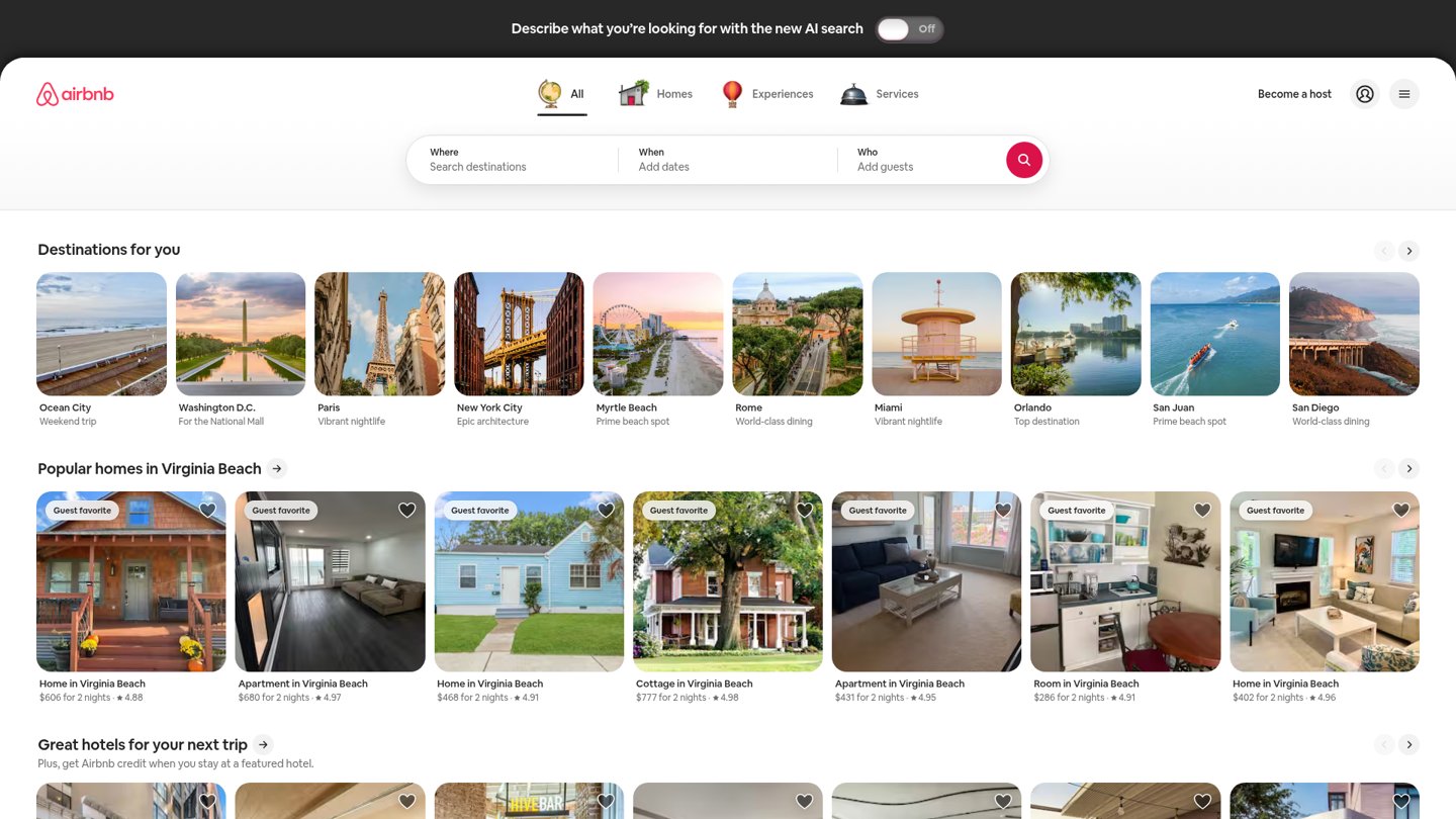 Airbnb — Referência externa